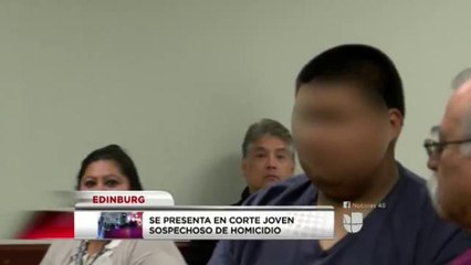 Se presenta en corte joven sospechoso de homicidio