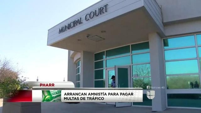 Arranca amnistía para pagar multas de tráfico en Pharr