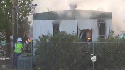 Perdida total en incendio.