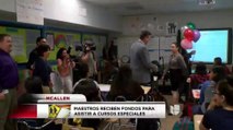 Maestros reciben fondos para asistir a cursos especiales en McAllen