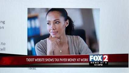 Website shows Texas Residents Tax Dollars Working to Solve Traffic Congestion