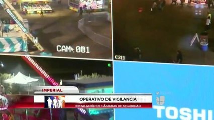 Instalación de cámaras de seguridad.