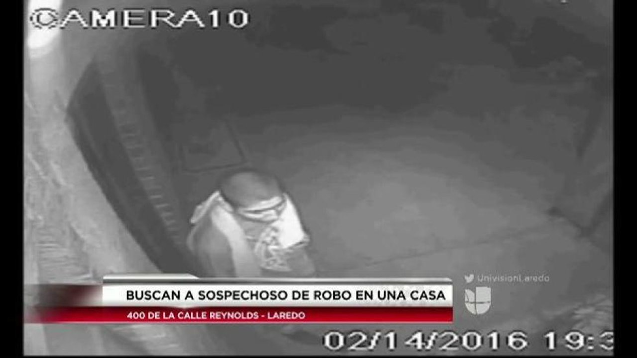 Buscan a Sospechoso de Robo en una Casa