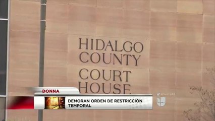 Demoran orden de restricción temporal a miembros de la mesa directiva en Donna