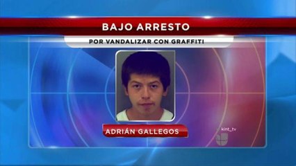 Joven es arrestado por vandalizar casas en Montana Vista