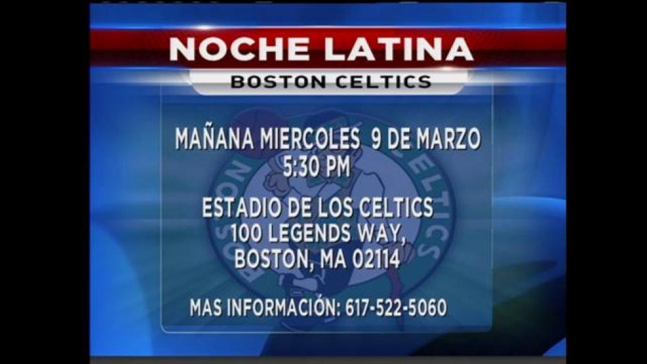 Noche latina con los Celtics