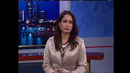 La Sra. León, madre y esposa de desaparecidos en la bahía de Corpus Christi, en estudios de Noticias