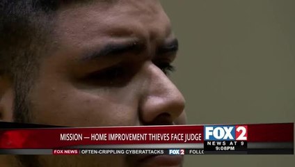 Home Improvement Theft Suspects Face Judge
