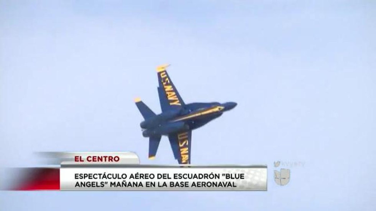 Espectáculo "Blue Angels".