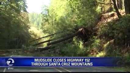 Mudslide Causes Highway 152 to Close