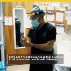 Los pronósticos de los CDC, respecto a las muertes por Covid en EEUU  para el próximo mes son inciertos.