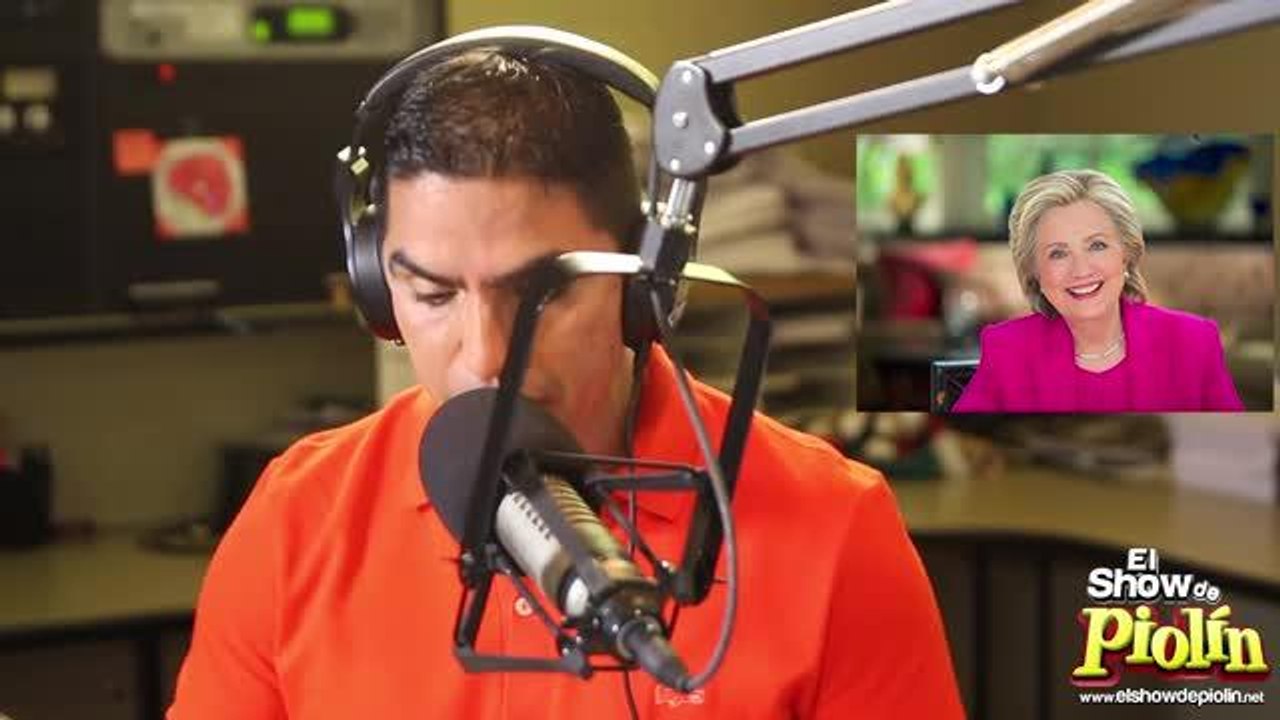 Hillary Clinton Le Promete luchar por Reforma Migratoria a Piolín