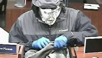 Buscan a sospechosos de robar en bancos