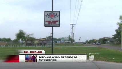 Robo agravado en tienda de autoservicio