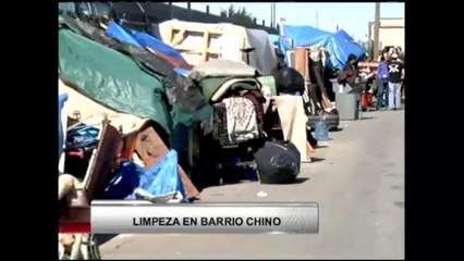 Limpieza de barrio chino en Salinas