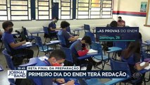 O Enem começa neste domingo e os estudantes já estão na reta final de preparação. No primeiro dia de prova já tem o bicho-papão dos candidatos: a redação. #BandJornalismo