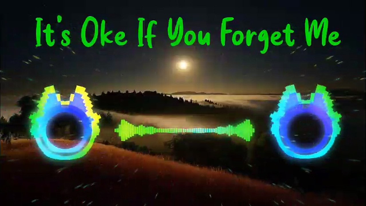 It's Oke If You Forget Me - Astrid S ( Slow Remix )