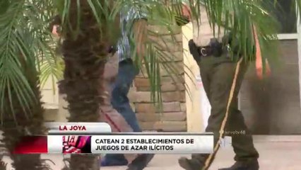 Catean dos establecimientos de juegos de azar ilícitos