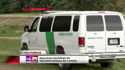 Decomisan 4.3 millones en metanfetaminas