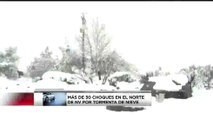 Alerta por Fuertes Vientos y Tormenta de Nieve en Nevada