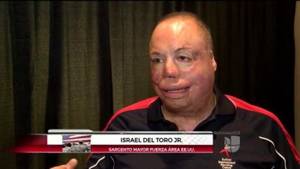 Militar hispano ejemplo de perseverancia