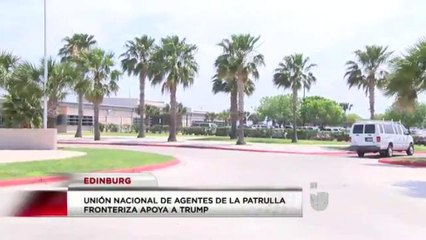 Unión nacional de agentes de la patrulla fronteriza apoyan a Donald Trump