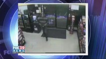 Suspect on the loose: Aggravated robbery reported at gas station