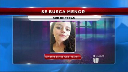 Autoridades buscan menor de edad