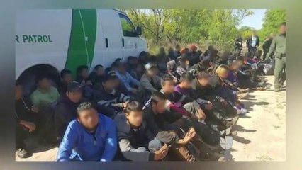 Detienen 102 Indocumentados