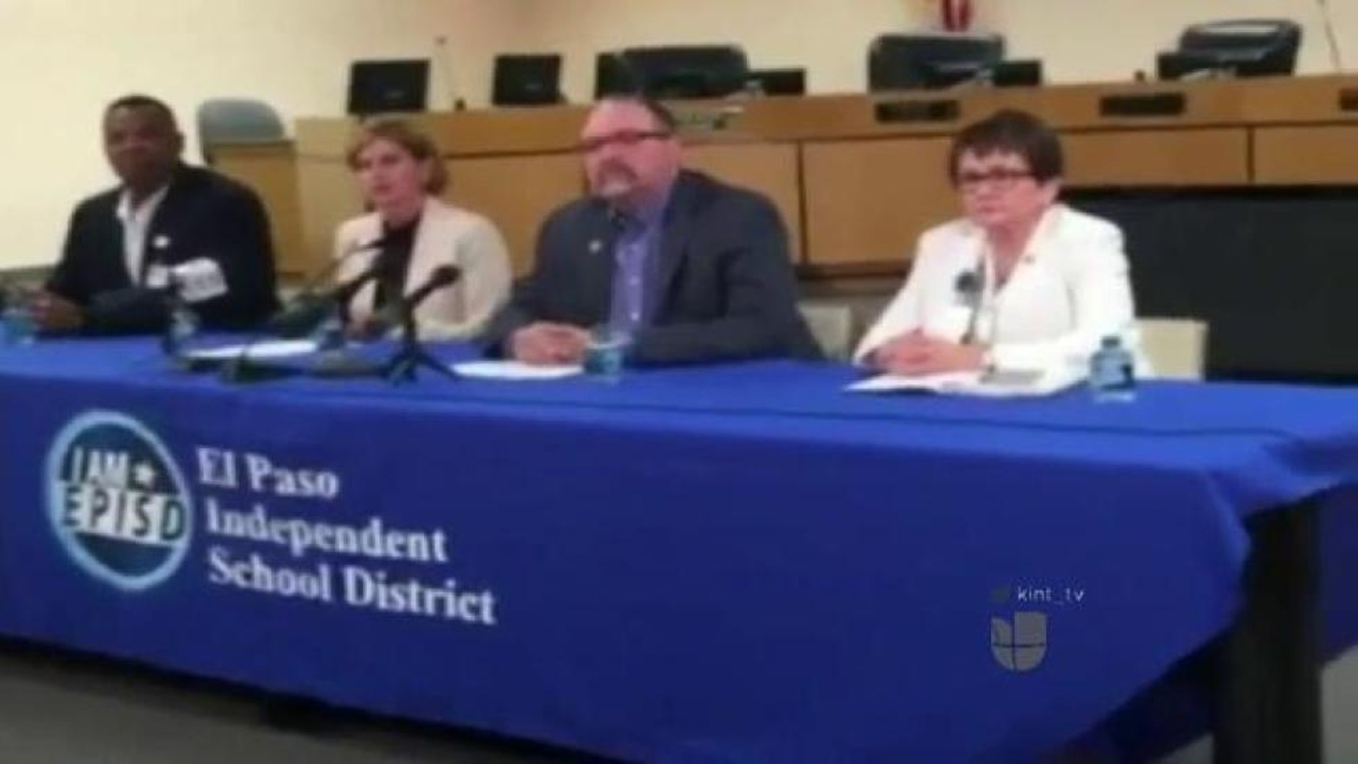 ⁣Directivos del distrito escolar independiente de El Paso se pronunciaron a raíz de los más recientes