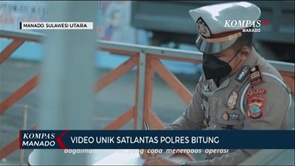 Video Unik Satlantas Polres Bitung