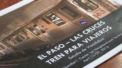 Analizan la posibilidad de crear un sistema ferroviario que conecte El Paso y Las Cruces