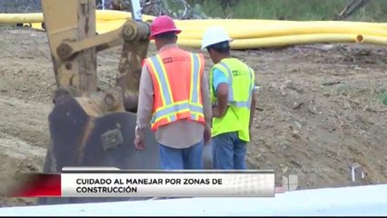 Inician Campaña sobre los Peligros de Conducir en Zonas de Construcción