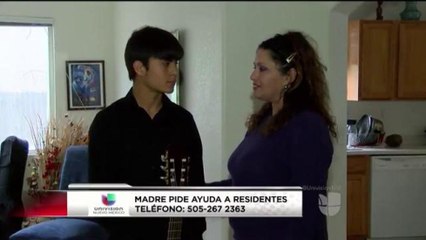 Pide ayuda para que su hijo muestre su talento en Europa