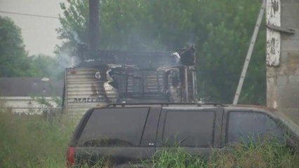 Incendio en casa móvil en Pharr