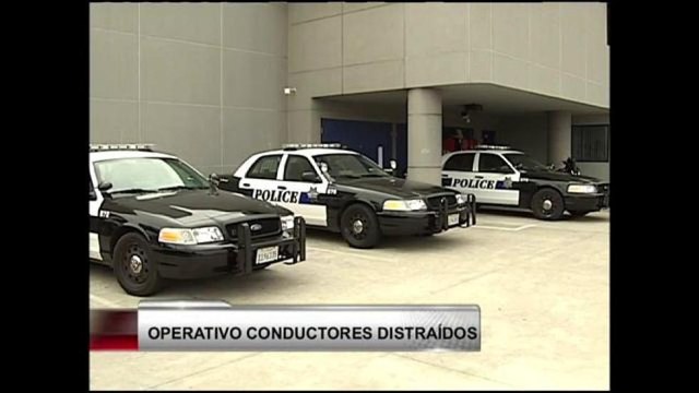 Operativo conductores distraídos