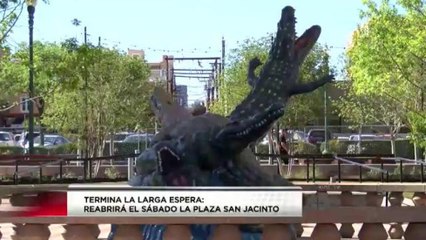 Finalmente reabrirán la Plaza San Jacinto