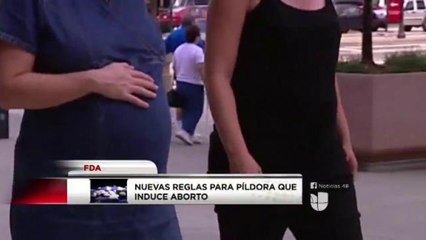 Nuevas reglas para píldora que induce al aborto