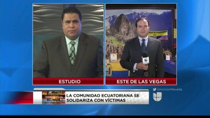 Ayuda a Víctimas del Terremoto en Ecuador