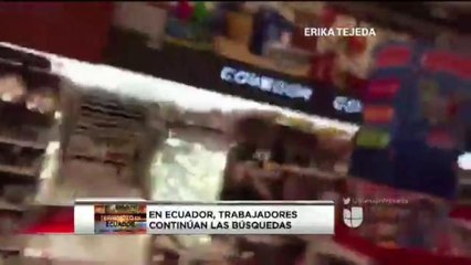 Piden Ayuda para Víctimas del Terremoto en Ecuador