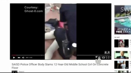 Video Muestra a Oficial Policíaco Lanzando al piso a Estudiante