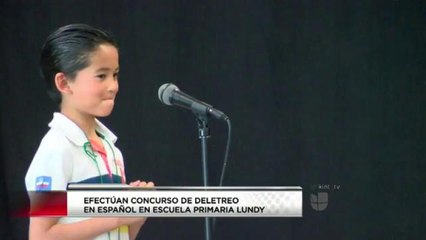 Fomentan el idioma Español por medio de concurso de deletreo