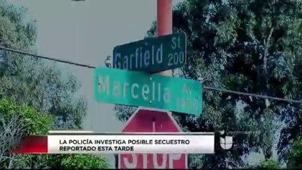Investigan Posible Secuestro