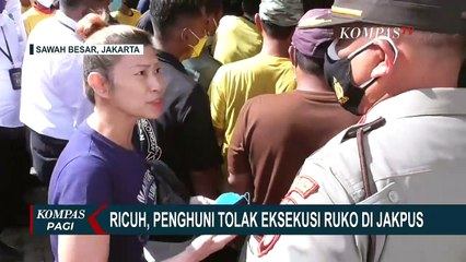 Merasa Punya Izin, Perempuan Ini Tolak Dieksekusi dari Ruko Sengketa di Sawah Besar