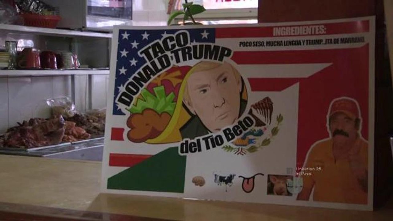 ¿Te atreverías a probar el Taco Donald Trump?