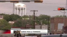 La comunidad en Big Spring repara los daños de la tormenta