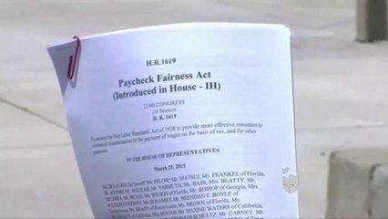 Celebran el día de igualdad de pago en los Estados Unidos