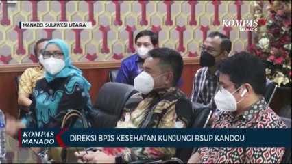 Direksi BPJS Kesehatan Kunjungi RSUP Kandou