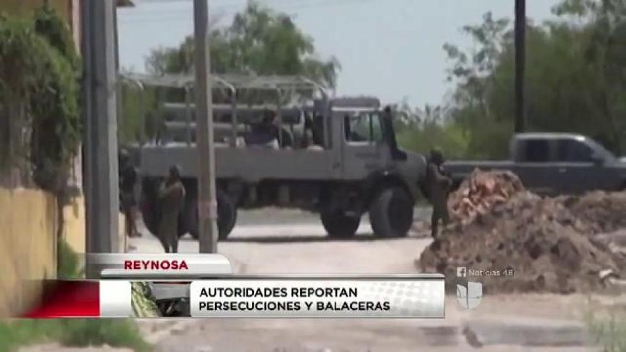 Reynosa en alerta ,continúan balaceras y movilizaciones militares