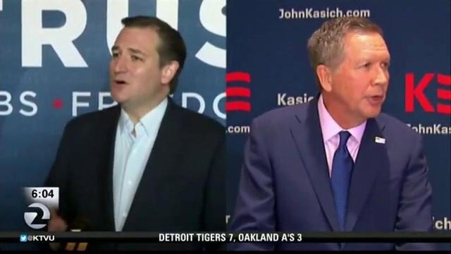 Cruz - Kasich Alliance Has Weak Start, Democrats Prepare For Primaries
